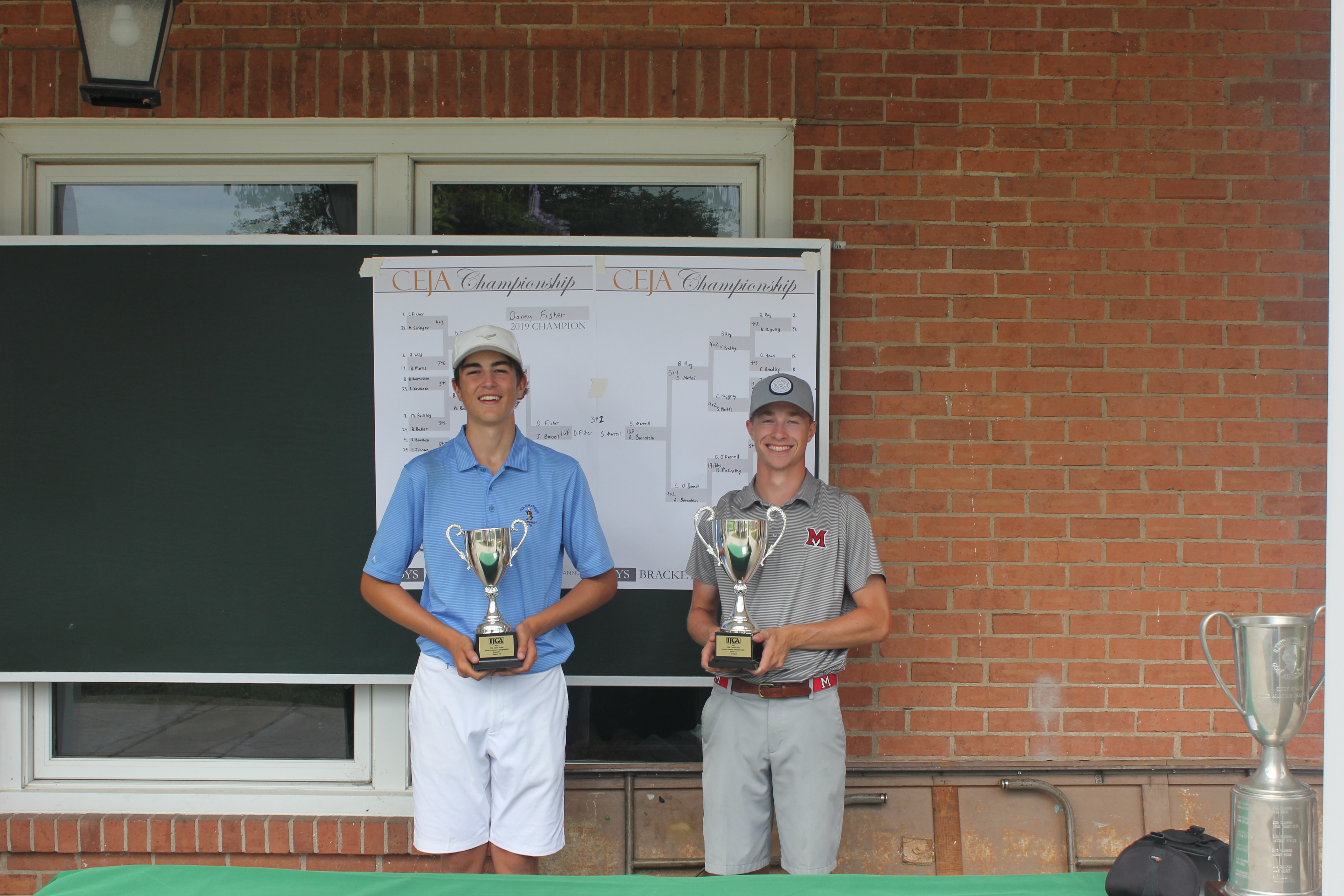 Ceja Match Play Fisher Defeats Mortell In Championship Match